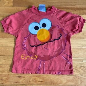 Sesame Street Elmo Red Short Sleeve Tee